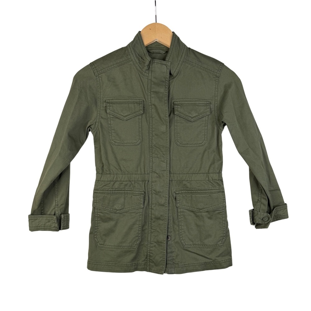 GAP Kids Twill/Utility Style Jacket size Medium Green